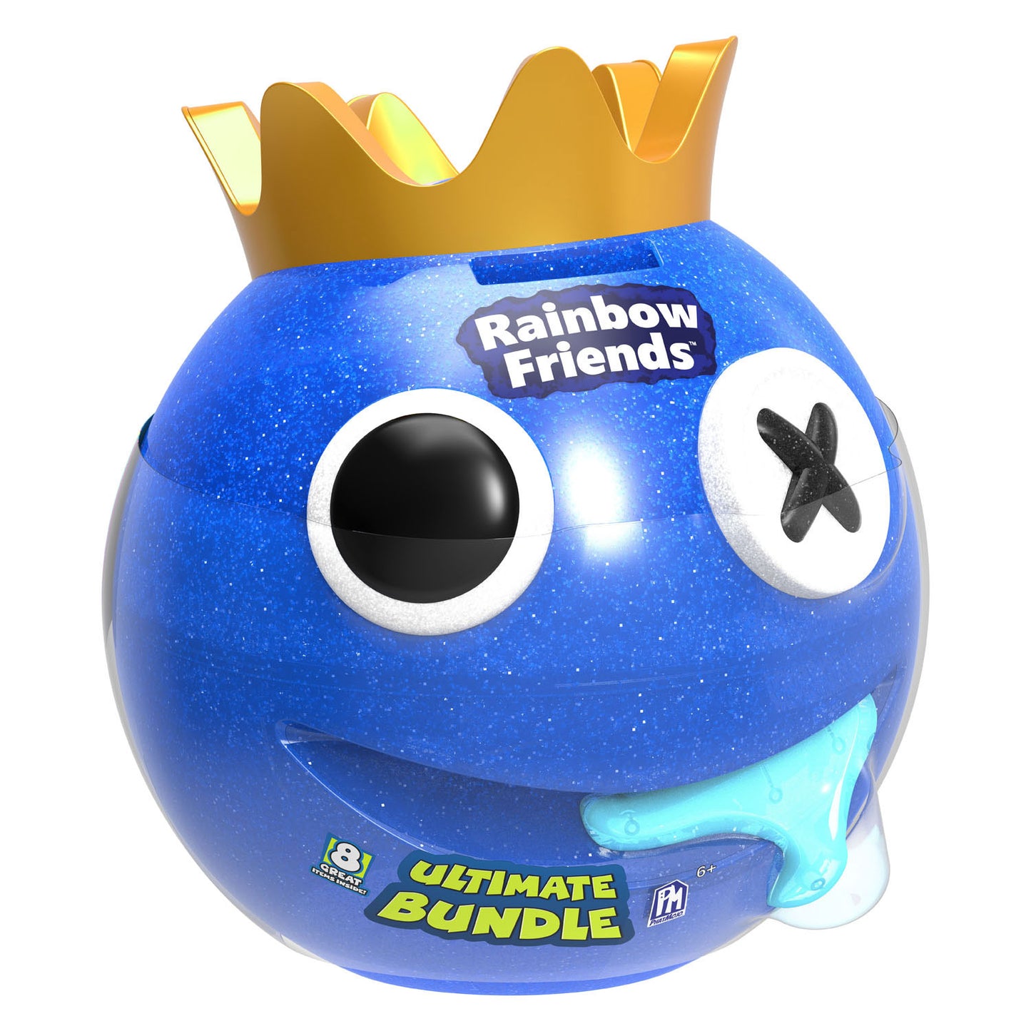 Rainbow Friends – Sammelpaket – Blau – Metallic