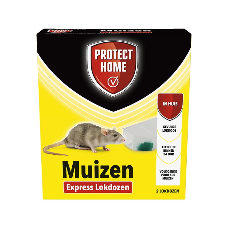 Pro-tect 1066307 - Express-Mäusemittel 2 Stück | 2 Stk