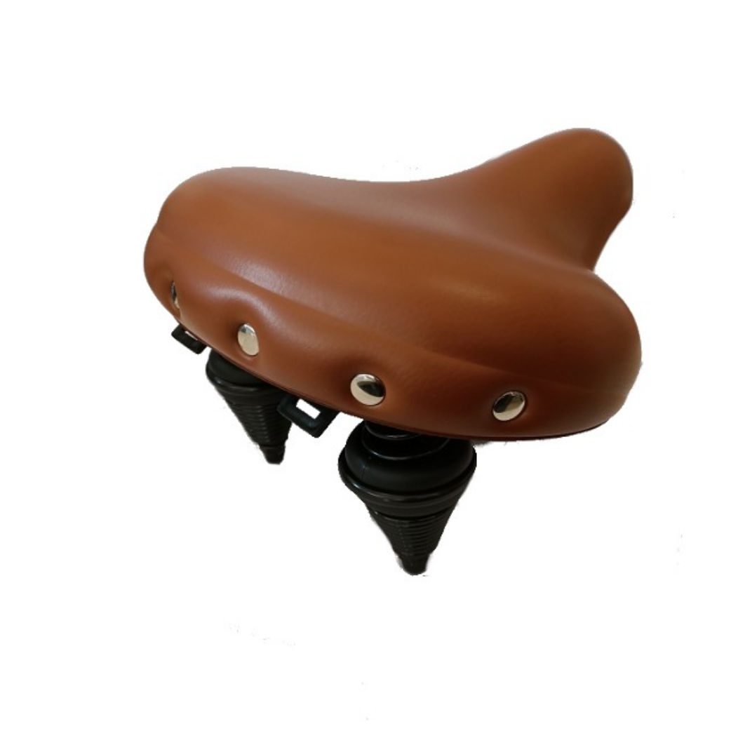 Selle Komfortkomfort Sattel Retro XL Brown ohne Schlinge