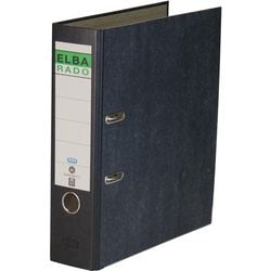 Ordner Elba Rado schwarz A4 500 Blatt Karton