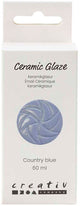 Creativ Company Keramikglasur, 984-1101 °C, deckend, Country Blue, 60 ml 1 Flasche