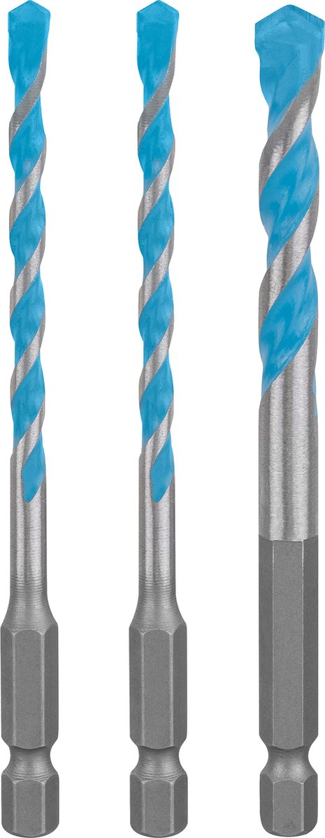Bosch Expert 3-teiliges Sechskant-9-Multikonstruktionsbohrer-Set: 5 mm, 6 mm, 8 mm Sechskantschaft 3 Stück(e)