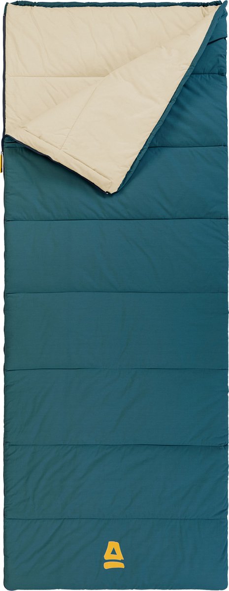Abbey Camp Schlafsack – Deckenmodell – Polycotton – Blau – 210 x 85 cm – verbindbar