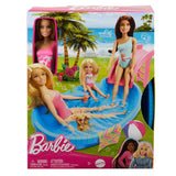 Mattel Blonde Pop mit Schwimmbad und Rutschen - afbeelding 1