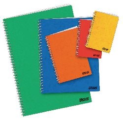Ursus spiral pad a6 color assortment 10 pieces