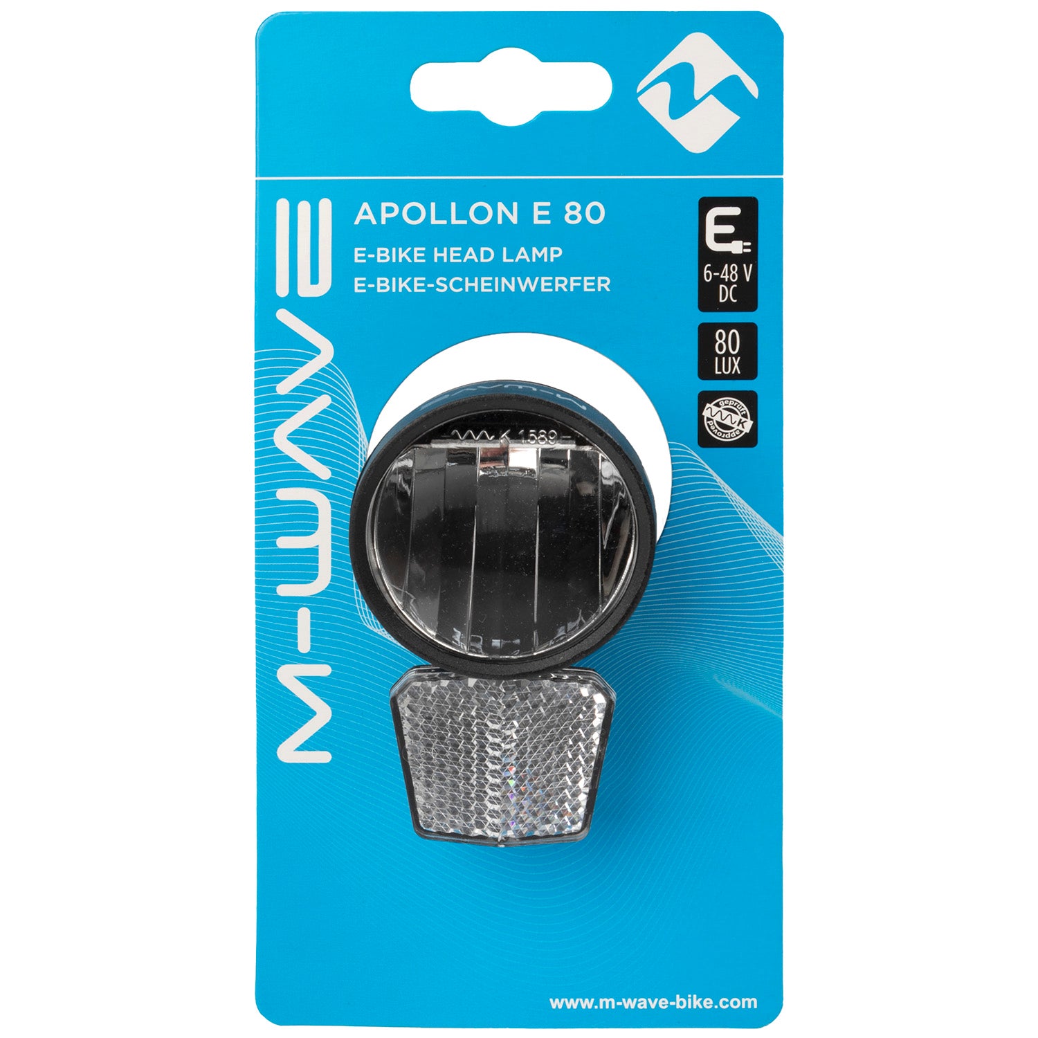 M-Wave Apollo E 80 E-Bike-Frontlicht