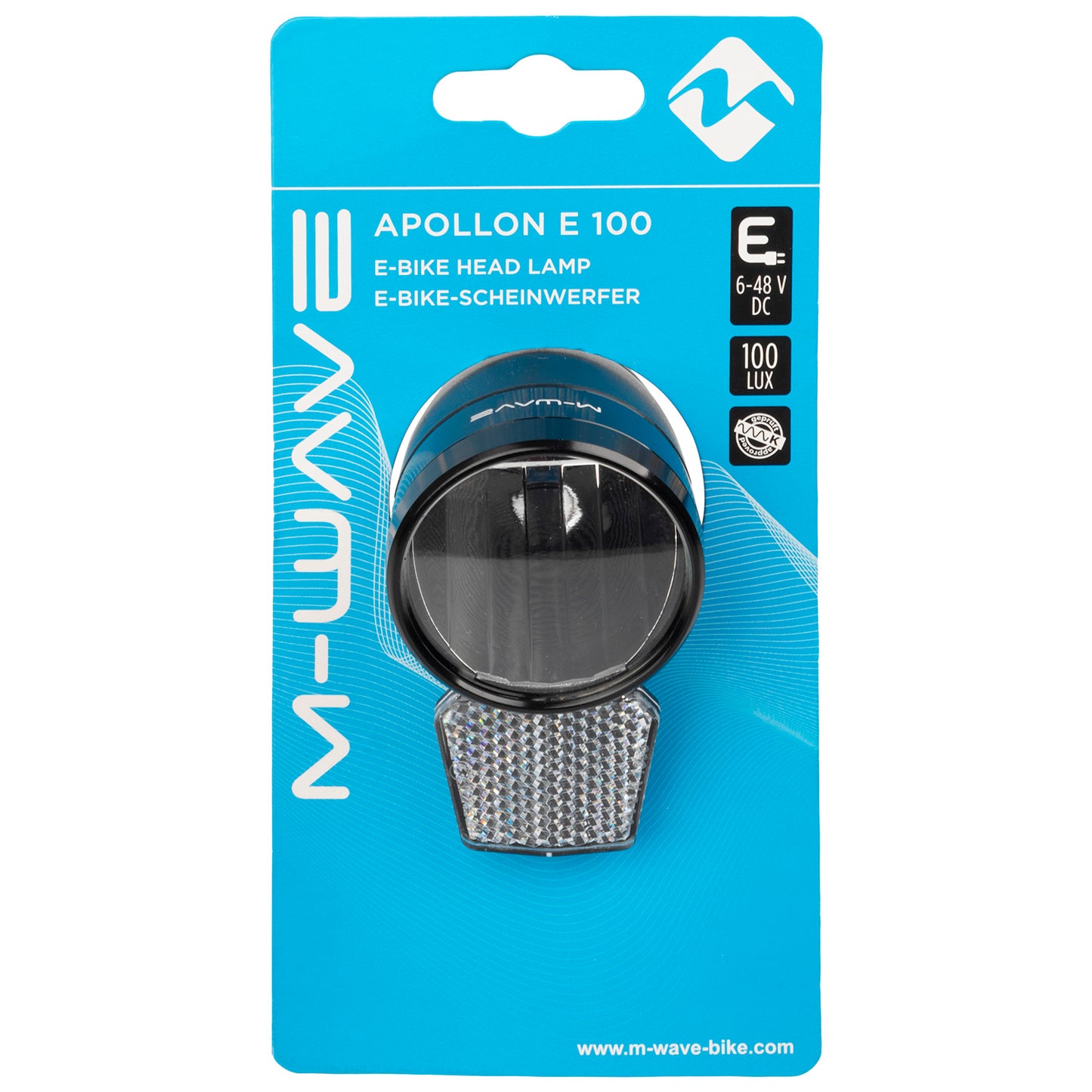 M-Wave Apollo E 100 E-Bike-Frontlicht