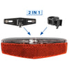 M-Wave Helios Hecklicht USB-Akku LED rot