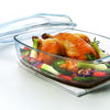 Pyrex-Schüssel mit Deckel 4,3+2,2l