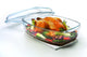 Pyrex-Schüssel mit Deckel 4,3+2,2l