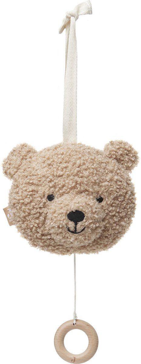 Jollein Musikanhänger - Teddybär - Keks - Musikanhänger Baby