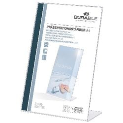 Dokumentenhalter 8596-19, langlebig, A4, Acryl, transparent