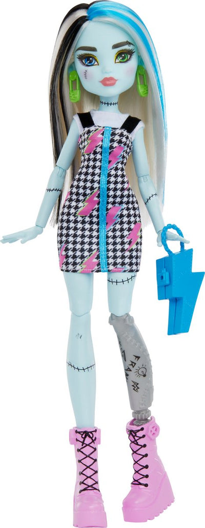 Monster High Frankie Stein Puppe, Modepuppe, Frau, 4 Jahre, Junge Mädchen, 150 mm, 125 g