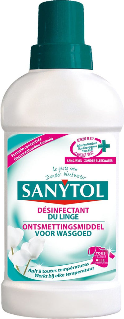 Sanytol Wäschezusatz Hygiene – 500 ml – Desinfektionsmittel für Wäsche – Desinfektionsmittel