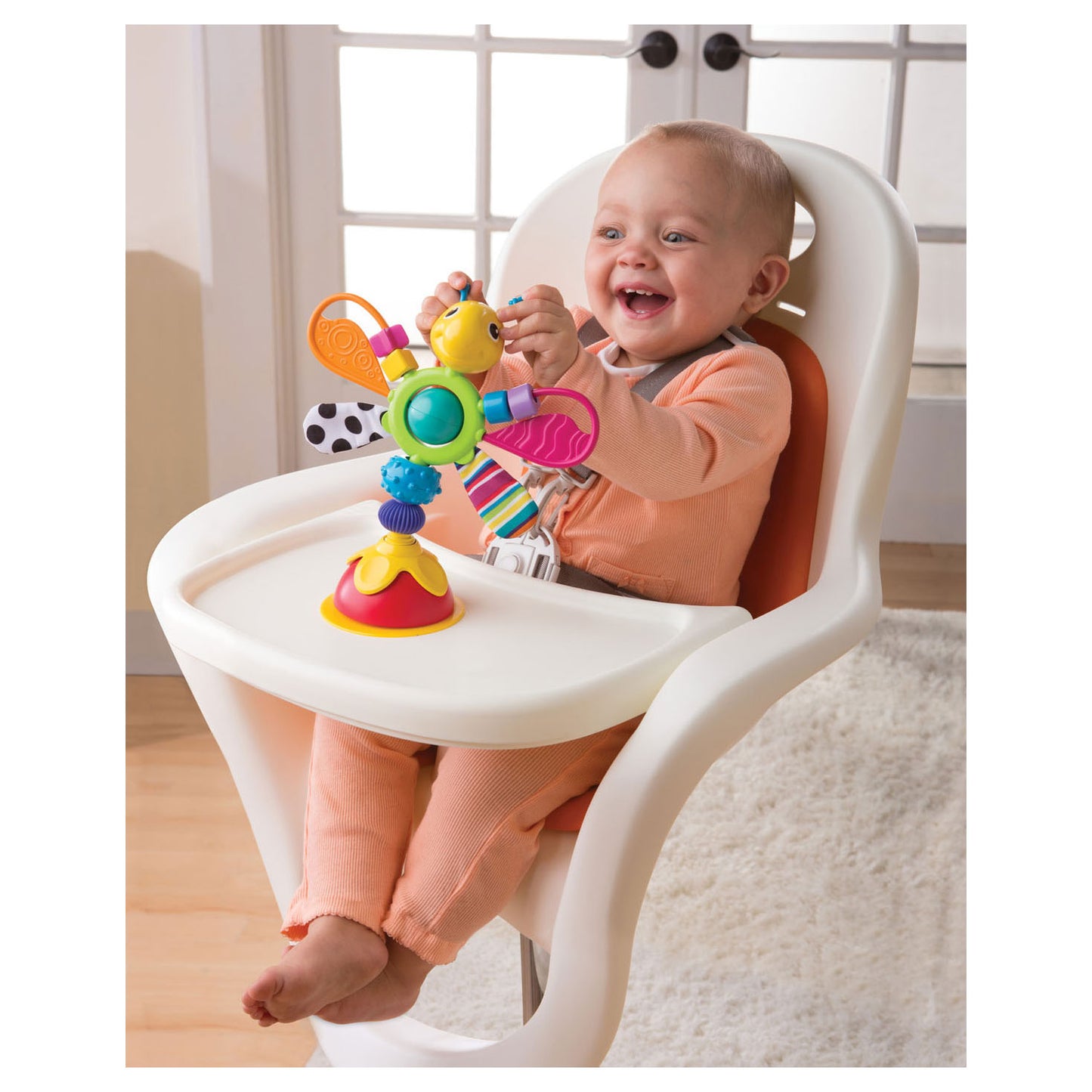 Lamaze Freddie, der Glühwürmchen-Hochstuhl, Spielzeug