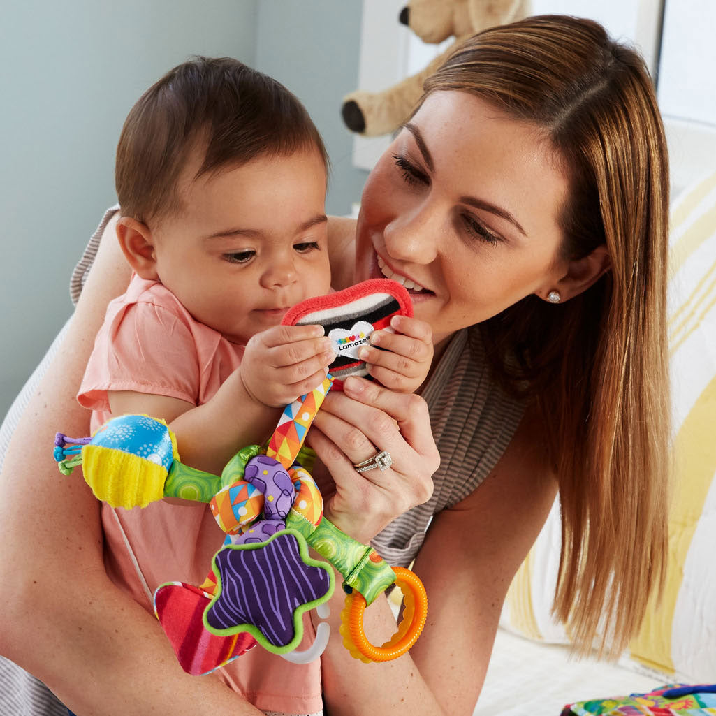 Lamaze Treken spielen Aktivitäten Knoop