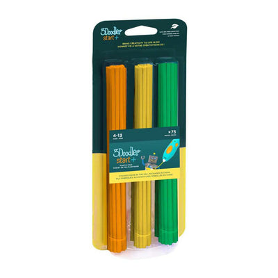 Spectron 3doodler Nachfüllpack Start+ - Orange Gelb Grün