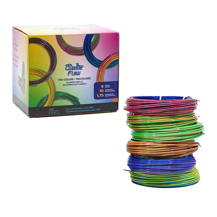 Spectron 3doodler Flow Nachfüllung für 3D-Stift – 6 Farben