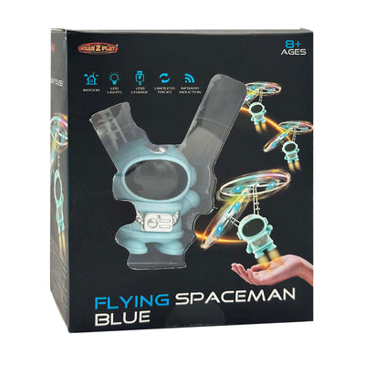 Spectron fliegender Astronaut - blau