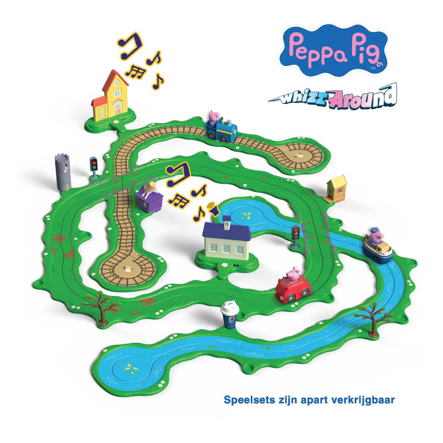 Spectron Peppa Pig flitzt herum – Peppas kleines rotes Auto
