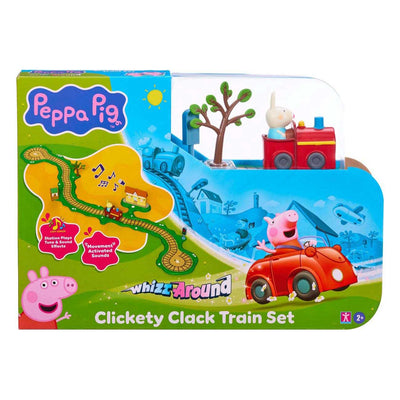 Peppa flitzt durch die klickende, klackende Eisenbahn