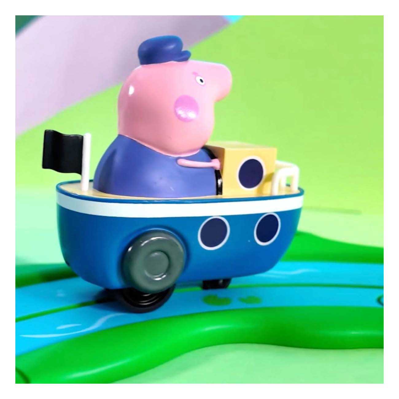Spectron Peppa Pig flitzt herum und wimmelt entlang des Stiefelsets
