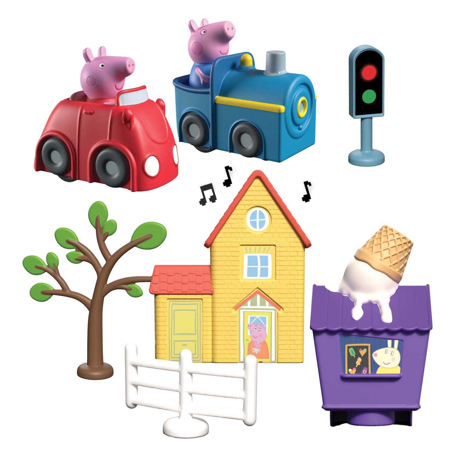 Spectron Peppa Whiz Around Peppa's Runabout Town Set