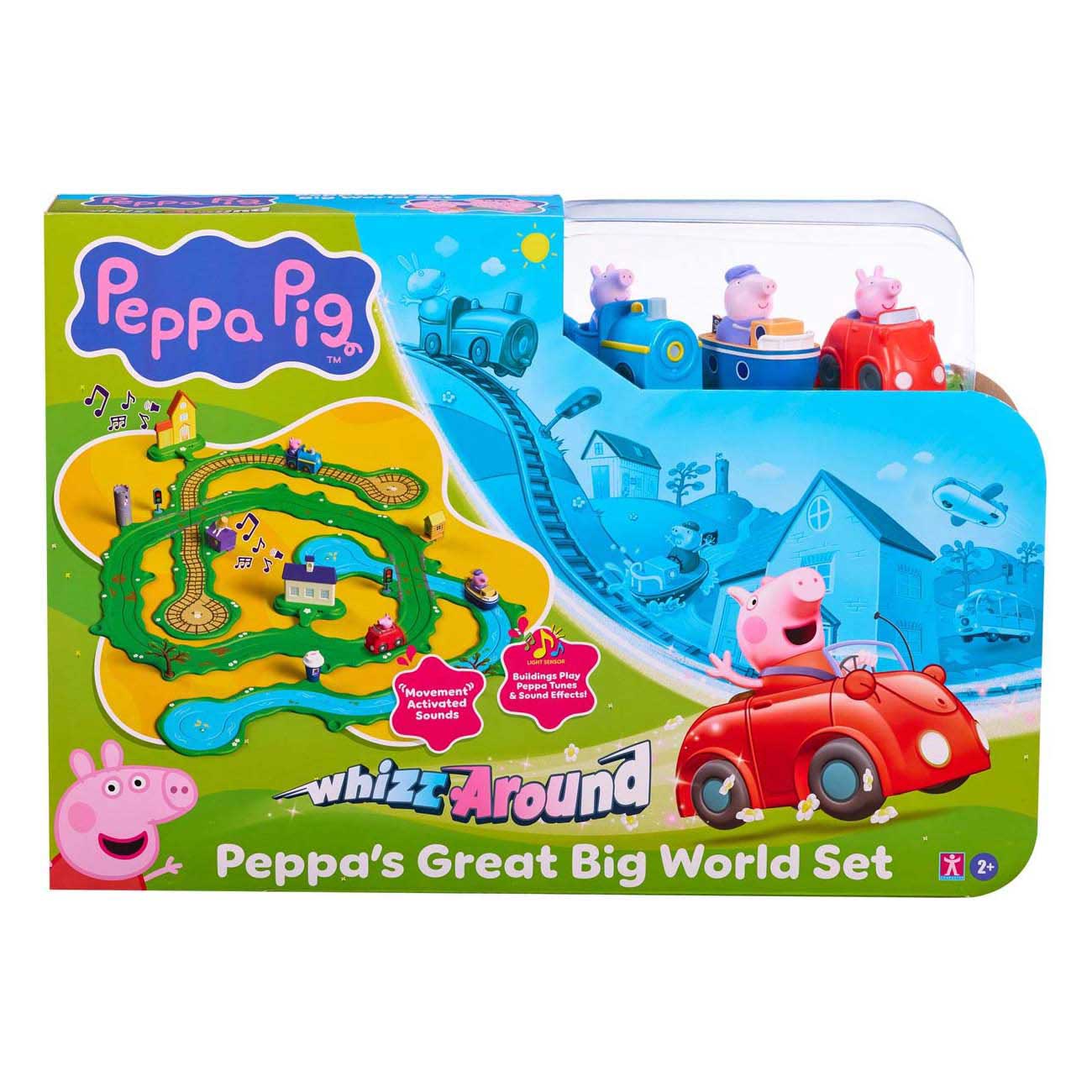 Spectron Peppa Pig flitzt herum – Peppas großes Weltset