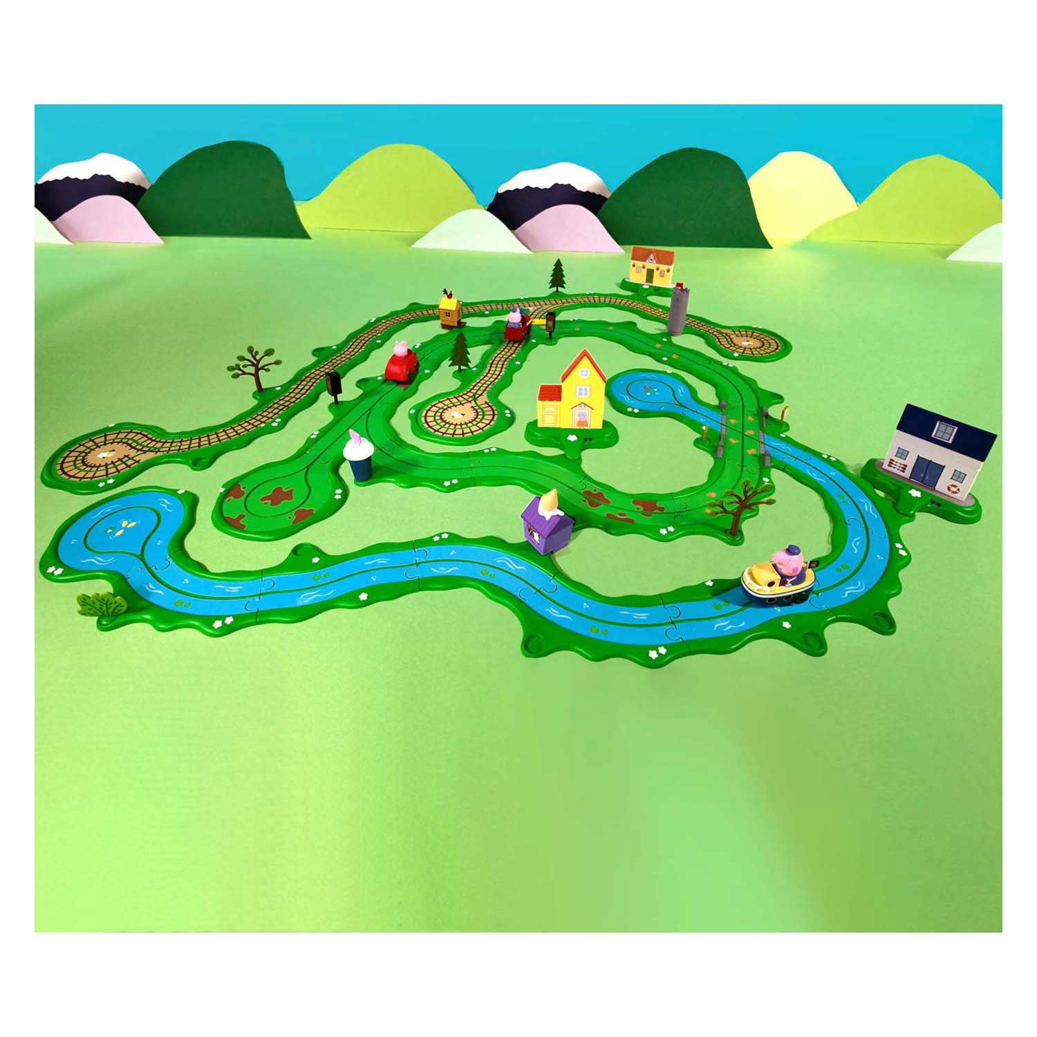 Spectron Peppa Pig flitzt herum – Peppas großes Weltset