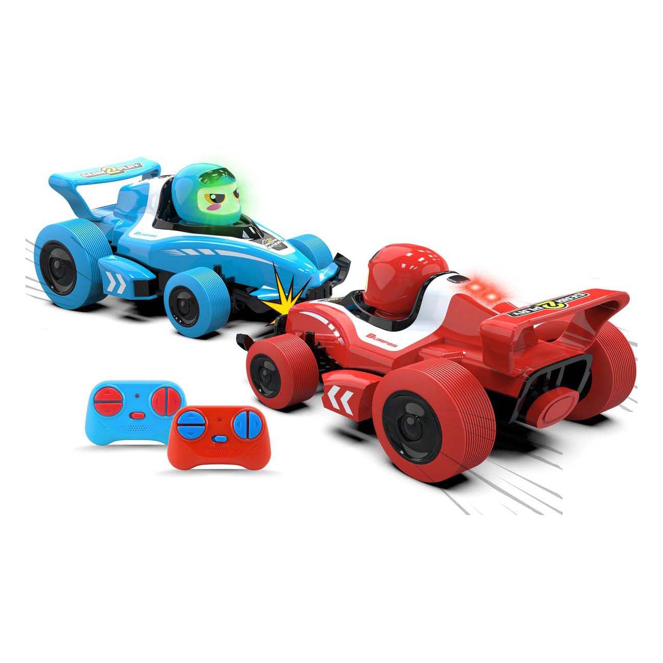 Gear2play RC Formel 1 Neon-Autoscooter 2 in 1