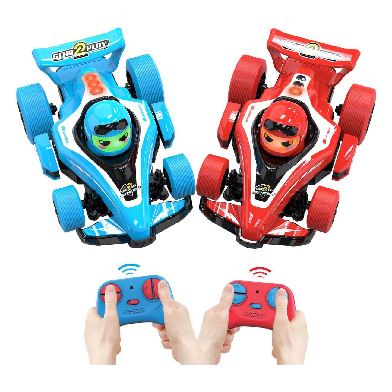 Gear2play RC Formel 1 Neon-Autoscooter 2 in 1