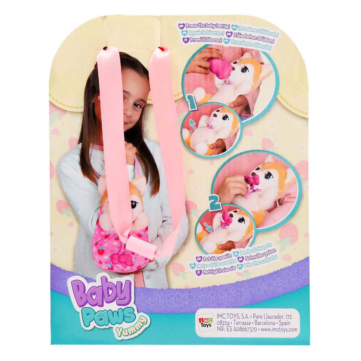Spectron Baby Paws Yummy Shiba Inu Kuscheltier – 20 cm