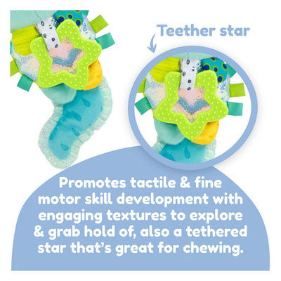 Lamaze alise den Axolotl-Clip los