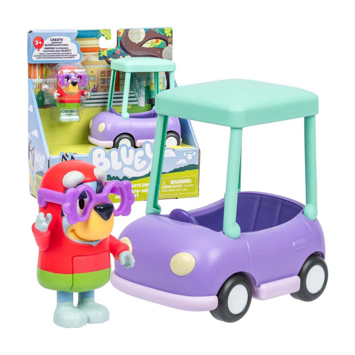 Spectron Bluey Basisfahrzeug Oma Auto Janet