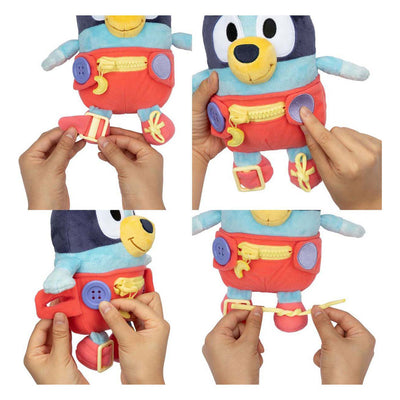 Spectron Baby Bluey Plüschtier zum Anziehen und Spielen