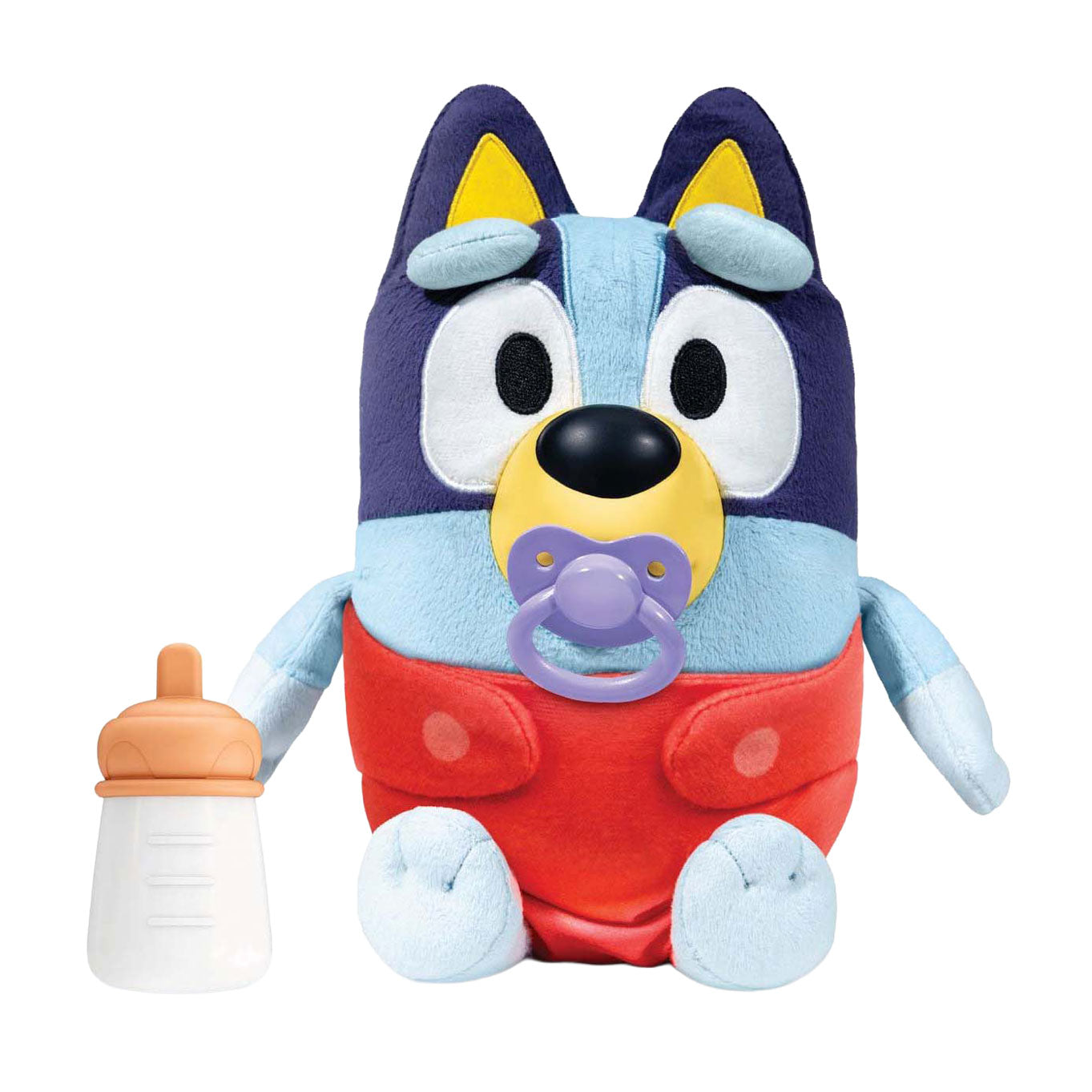 Bluey Pluche interaktive Umarmung und kümmerte sich um Baby