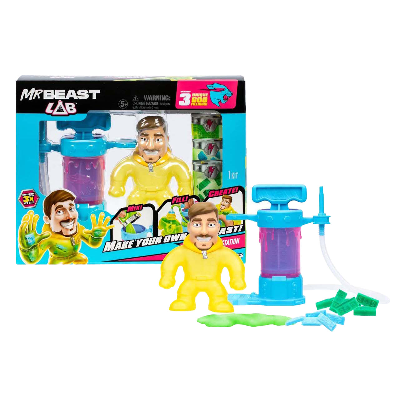 Mr Beast Labor -Schöpfungsstation