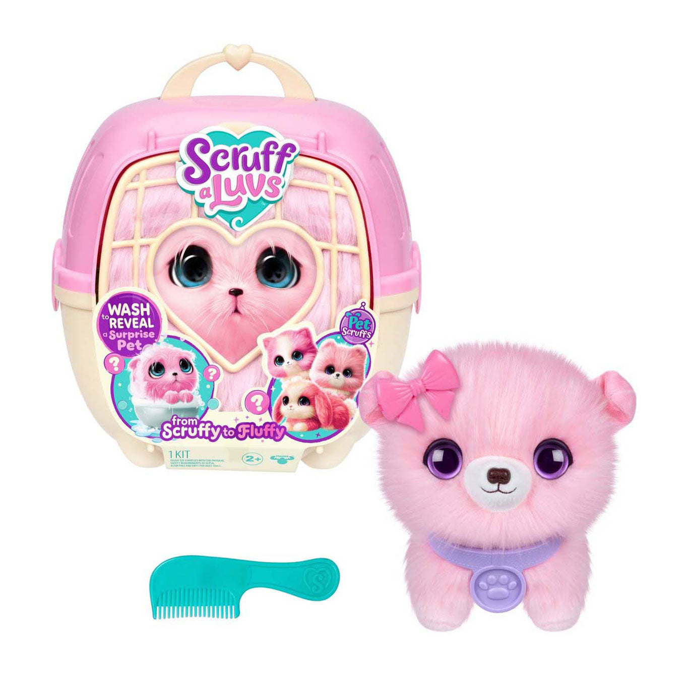 Ein luvs umarmt pet Single Pink