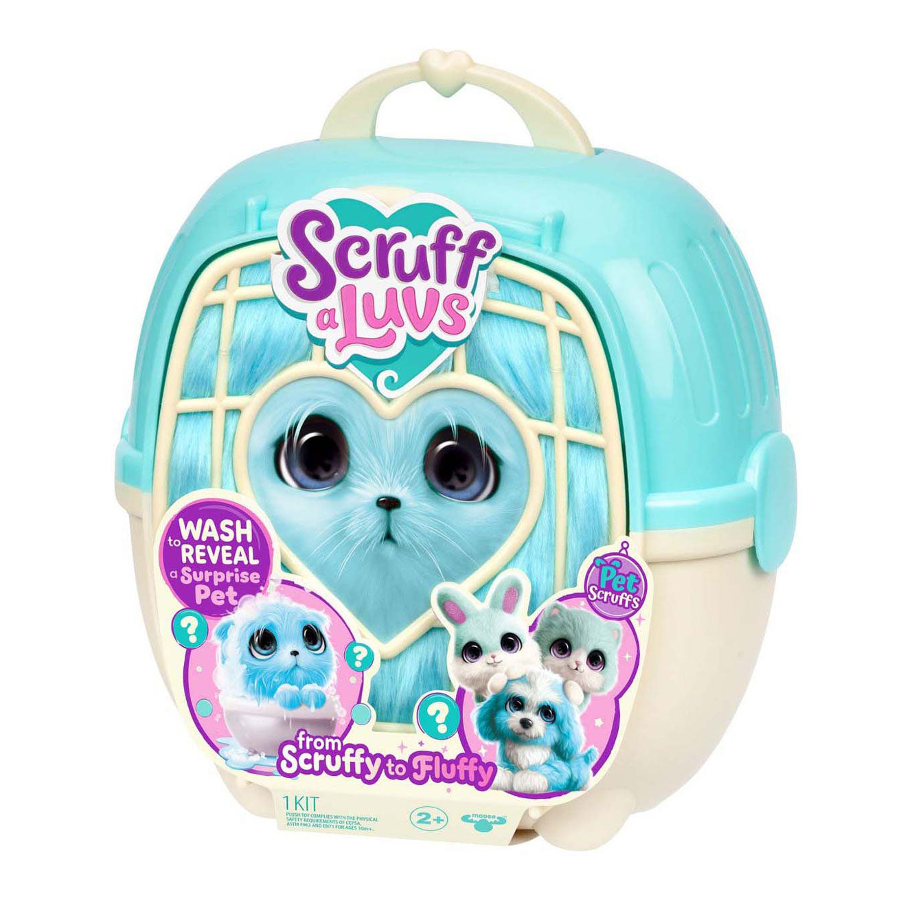Ein luvs umarmt pet Single Blau