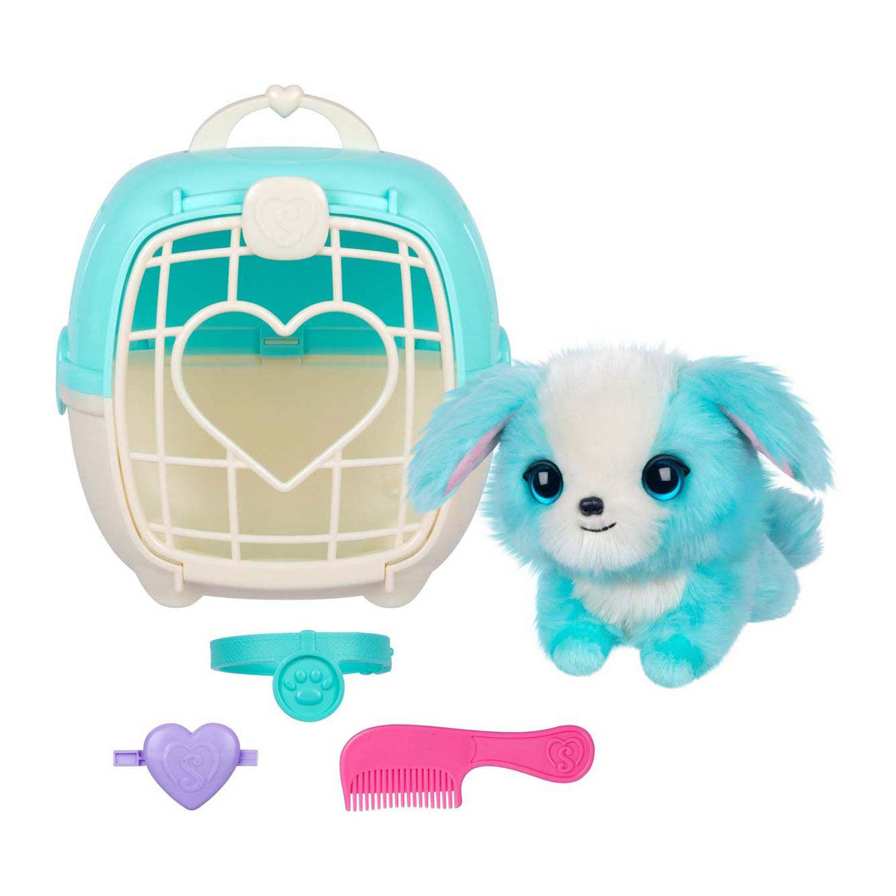 Ein luvs umarmt pet Single Blau