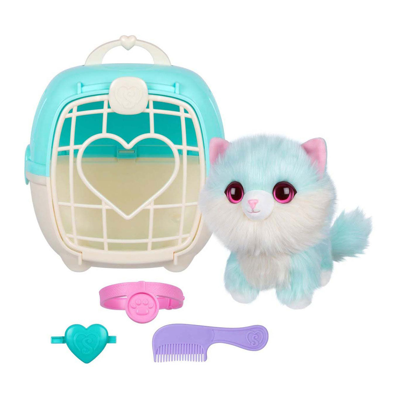 Ein luvs umarmt pet Single Blau