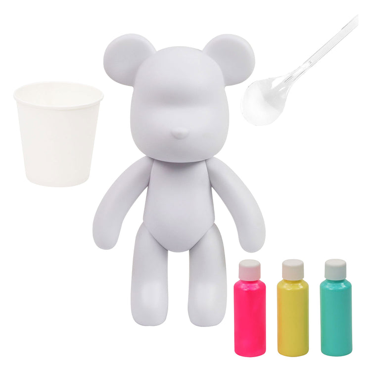 Spectron pour palz Bubblegum Pop Bear Gießfarbenset – inkl. 3 Acrylfarben