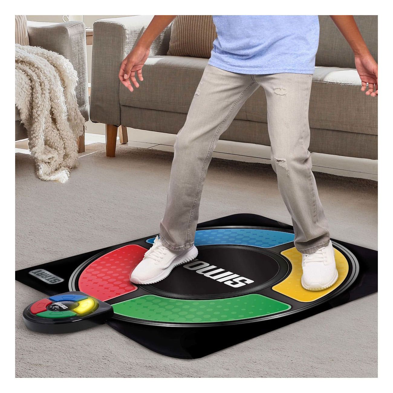 Spectron Hasbro Sprungspielmatte mit Lichtton