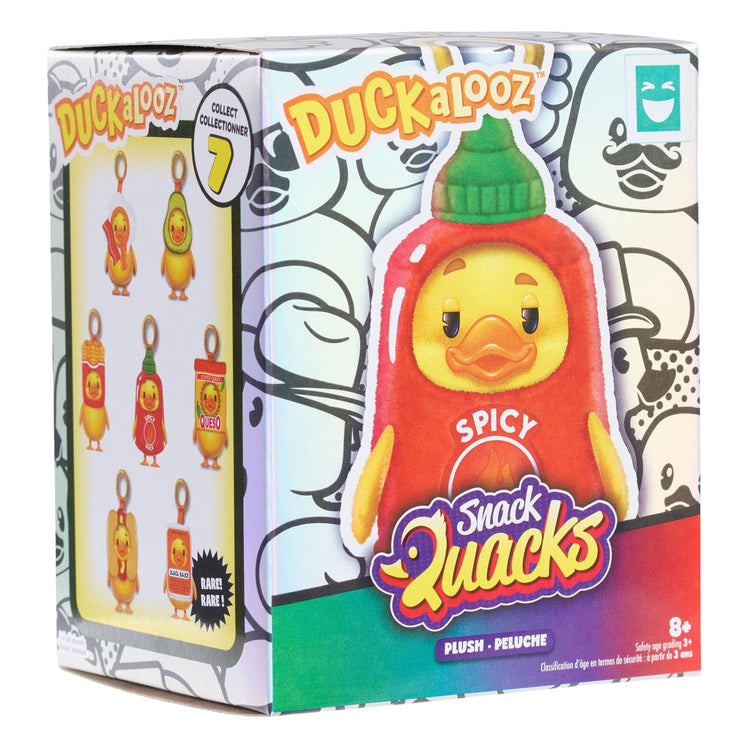 Spectron Happy Haul Duckalooz Snack-Quack-Plüsch-Schlüsselanhänger
