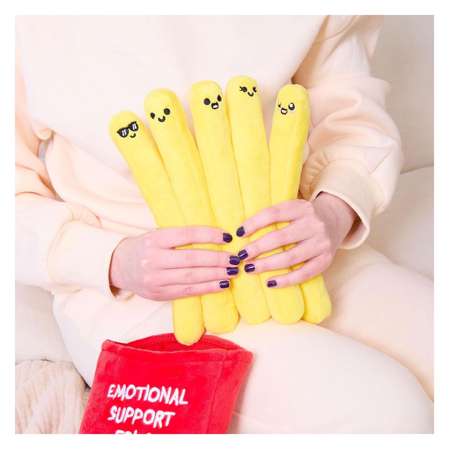 Spectron Emotional Support Fries Kuscheltiere – 6 Stk.