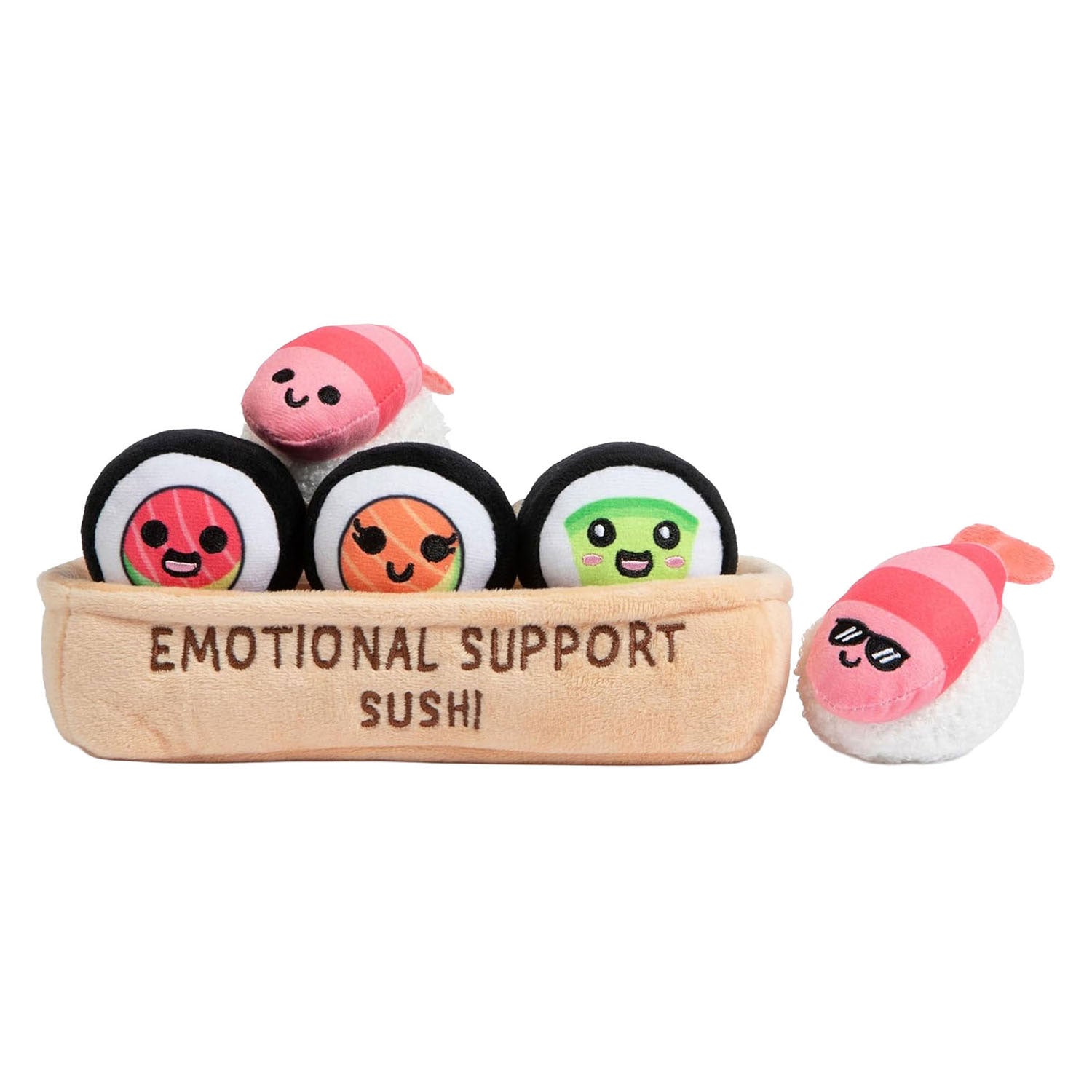 Spectron Sushi-Kuscheltiere zur emotionalen Unterstützung – 6-tlg.