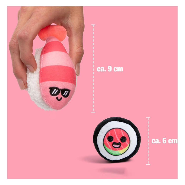 Spectron Sushi-Kuscheltiere zur emotionalen Unterstützung – 6-tlg.