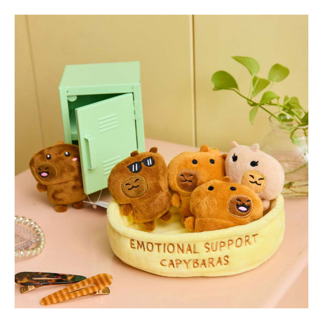 Spectron Emotional Support Capybaras Kuscheltiere – 6 Stk.