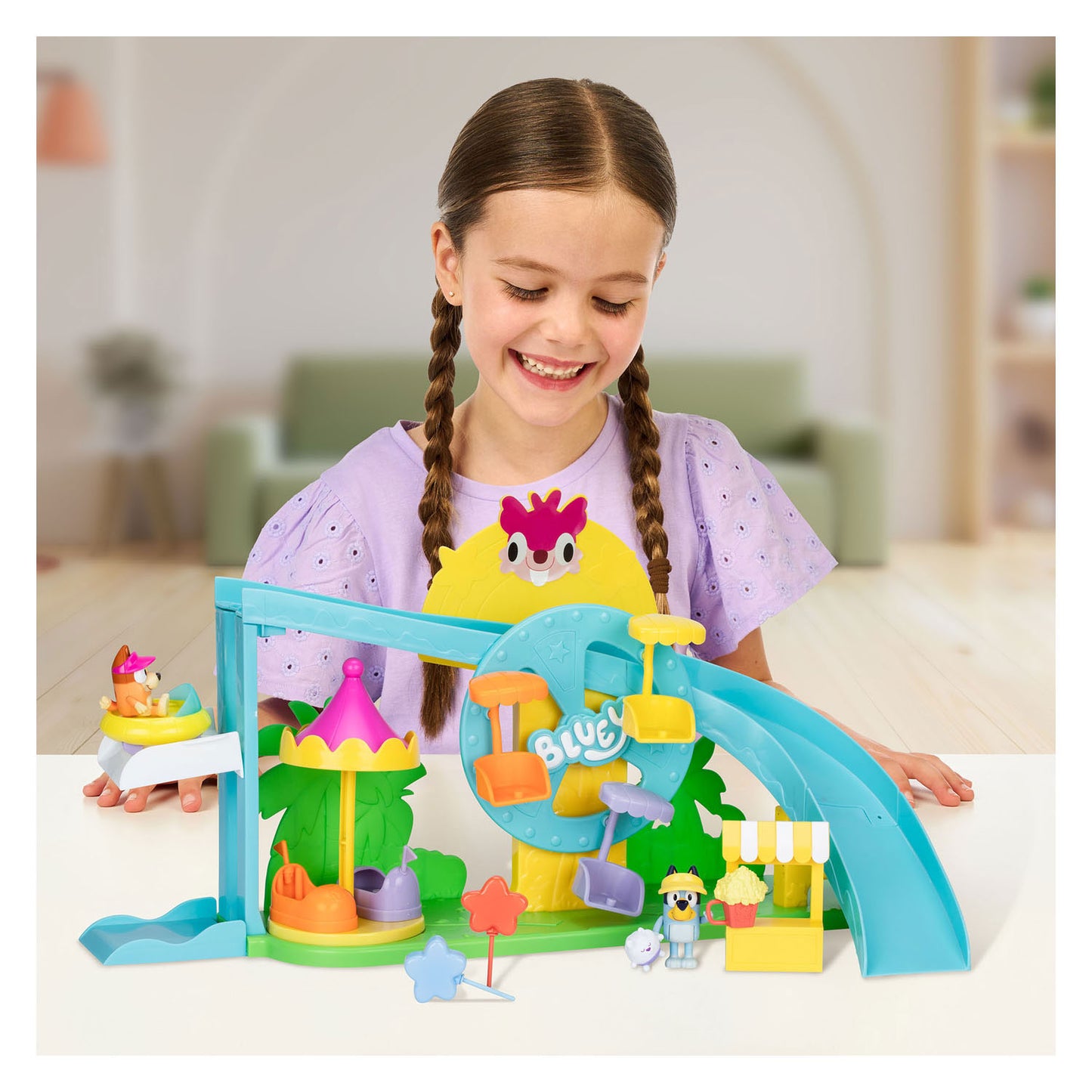 Spectron Bluey und Bingo ultimatives Vergnügungspark-Spielset