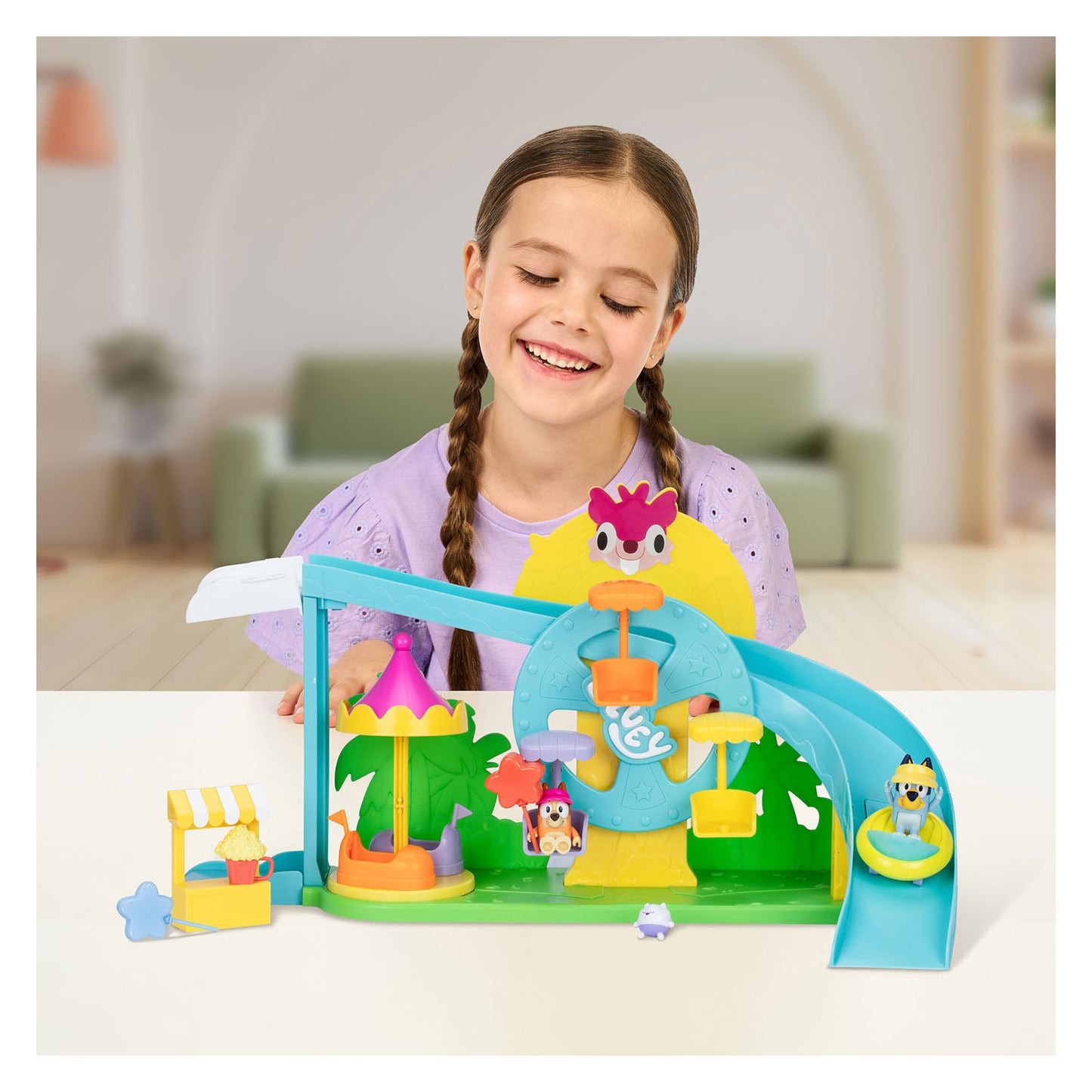 Spectron Bluey und Bingo ultimatives Vergnügungspark-Spielset